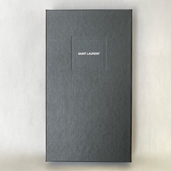 Saint laurent Pebble Grain Leather Zip Wallet - Picture 5 of 11